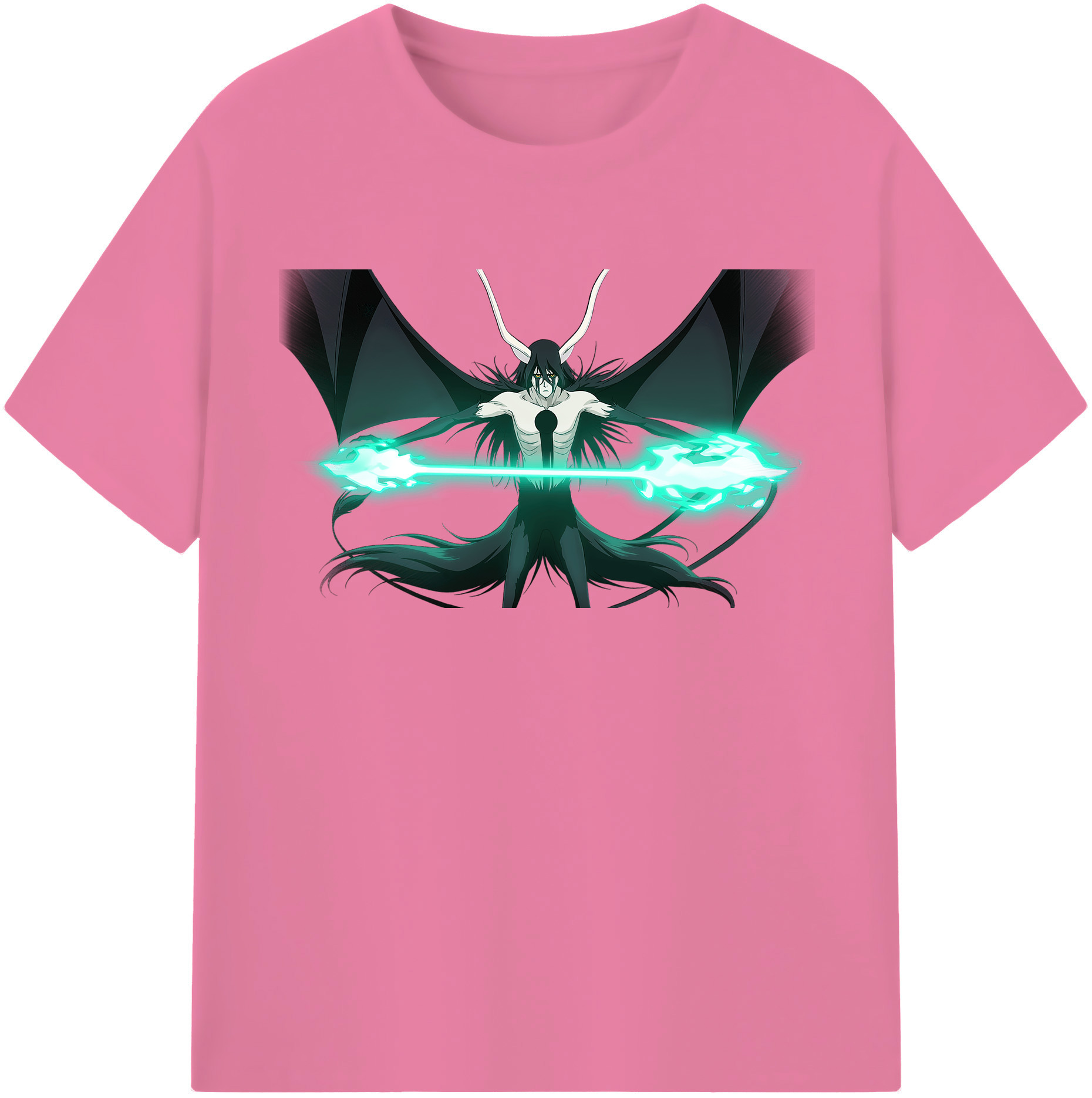 （画像用） ブリーチ ウルキオラ·シファー BLEACH Ulquiorra cifer 綿100％半袖Tシャツ（フロントプリント）